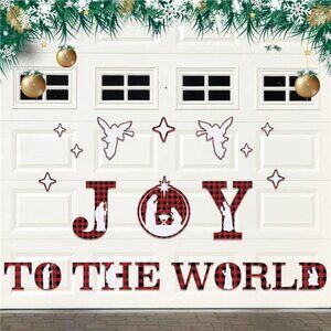 22 Pcs Christmas Garage Door Decor Magnets Nativity Scene Garage Door Magnets